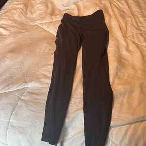Luluelemon Black base pace leggings size 4